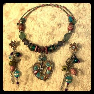 Treska Necklace and Earring Set